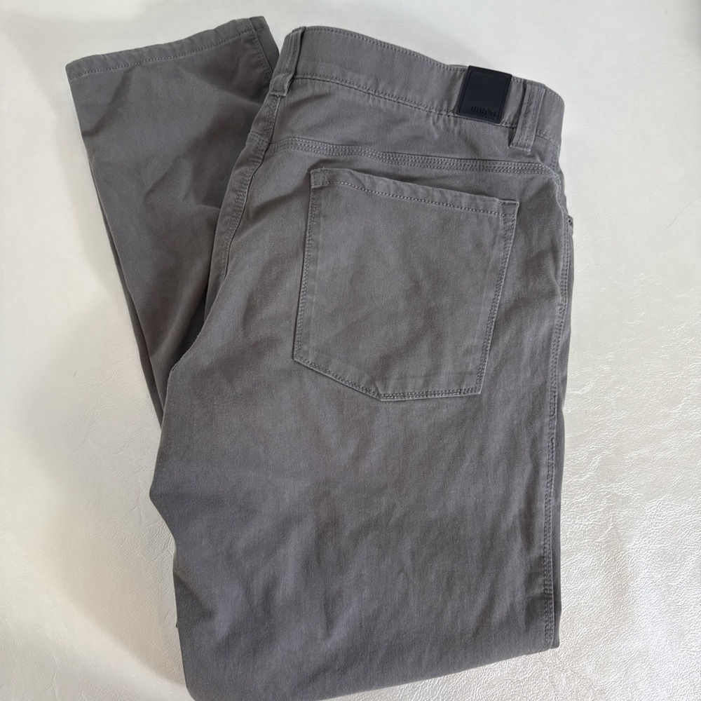Union Designed For Everyday Pants 36x30 Gray Straight Fit Comfort Flex  Work